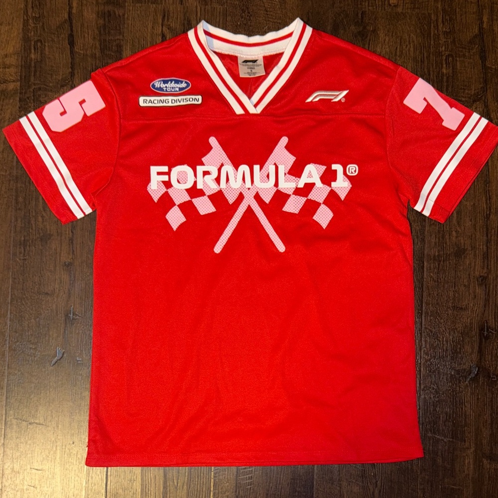 Formula 1 Red Short Sleeve Tee